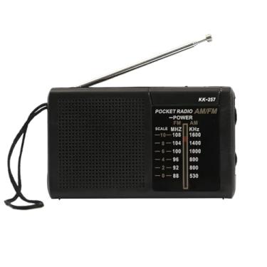 Imagem de Rádios Portáteis AM FM,Rádio Transistor AM/FM Portátil Alimentado por Pilhas com Alto-Falante - Eletrônicos Compactos com Grave Estéreo para Cozinha, Camping, Garagem, Carro, Viagem, Quarto e Casa