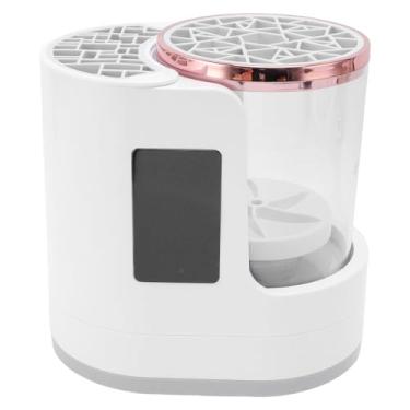 Imagem de Diydeg Limpador Elétrico de Pincéis de Maquiagem, Máquina Automática de Limpeza de Pincéis com Secador de de Maquiagem, Ferramenta de Limpeza de