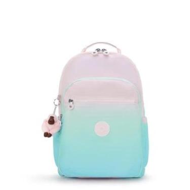 Imagem de Mochila Kipling Seoul Lap Gradient Sea-Feminino