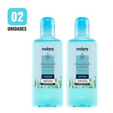 Imagem de Kit 2 Aromatizantes De Ambiente 140ml Nobre - Marine Concentrado, Perfume Duradouro