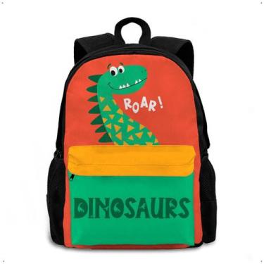 Imagem de Mochila Bolsa Com Carrinho Rodinha De Mão Puxar Infantil Criança Perso