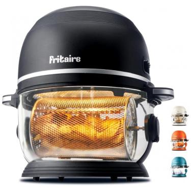 Imagem de Fritadeira Elétrica Airfryer 6 em 1, 4,7L com Visibilidade 360, sem BPA e Modo de Autolimpeza, 110V 1500W, Fritaire, Preto