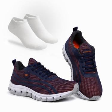 Imagem de Tênis Masculino Ascension Lege 21 Com Meia Básica  Conforto e Versatil