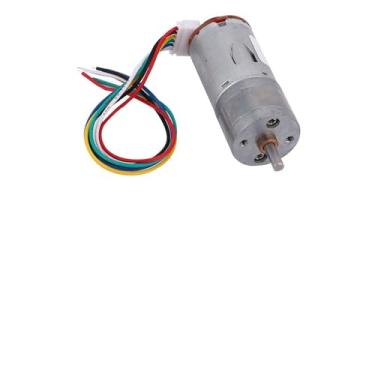 Imagem de lyrlody Motor Elétrico JGA25-371, Caixa de Engrenagens Cru Premium, Poderoso Azulejo Magnético, Materiais de Alta Precisão, Desempenho de Escovas de Carbono, Ampla Compatibilidade, Kit de Roda de 65