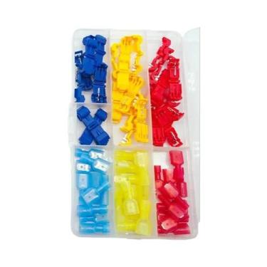 Imagem de Pacote Em Lote De 60, 240, 300 PCS Conectores De Fio Elétrico Tipo T, 