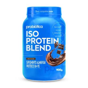 Imagem de Iso Protein Blend 900g Suplemento Proteico em Pó Sabor Chocolate Probi