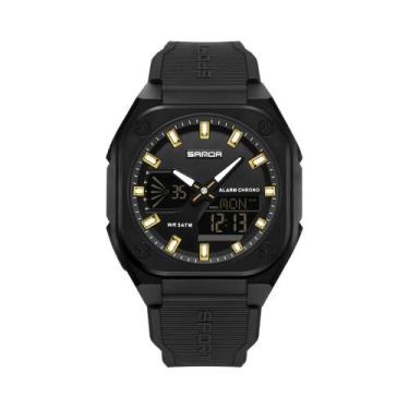 Imagem de Relógio Esportivo Digital Masculino À Prova D'Água Com Luz Multifuncio