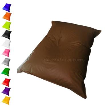 Imagem de Puff Almofadão Gigante Cheio Com Enchimento Descanso Para Eventos Casa
