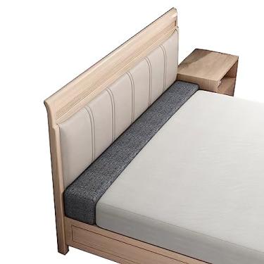 Imagem de SAMTY Enchimento de lacunas de cama para cabeceira, enchimento de lacunas espaciais, almofada de almofada para sofá, enchimento de rachaduras entre cabeceira e colchão, extensor, Califórnia, tamanho