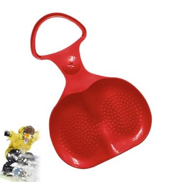 Imagem de Trenós de Neve,Equipamento Para Deslizar Na Relva | Trenó De Corrida Na Neve | Para Família Crianças Adultos Adolescentes Visitantes Férias Escolares Quintal Resort Parque