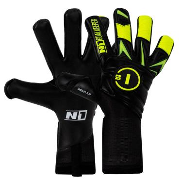 Imagem de Luva de Goleiro Campo e Society Profissional N1 Sirius Cor:Neon, Tamanho:10