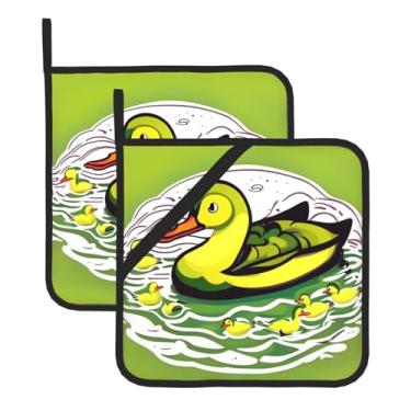 Imagem de Tapete quadrado com isolamento térmico, conjunto de 2 peças, jogo de flocagem de pato, tapetes de isolamento térmico, adequado para churrasco ao ar livre