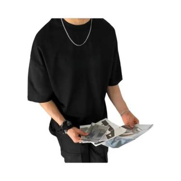 Imagem de Camiseta Unissex De Algodão Com Estampa De Luffy, Respirável, Gola Red