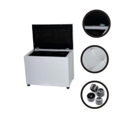 Imagem de Puff Baú Retangular Decore Sala Cozinha Moderno Chamativo - Realizar, 