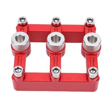 Imagem de Garosa Gabarito de Cavilha Autocentrante, Guia de Perfuração para Carpintaria Com 8 Buchas de Aço Inoxidável para Alinhamento Preciso de Furos para Projetos Profissionais de Artesanato