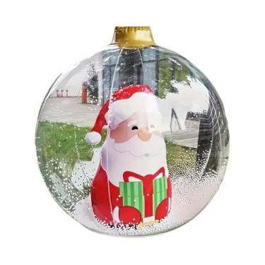 Imagem de Decoração De Bola De Natal Inflável Em PVC Para Interiores E Exteriore