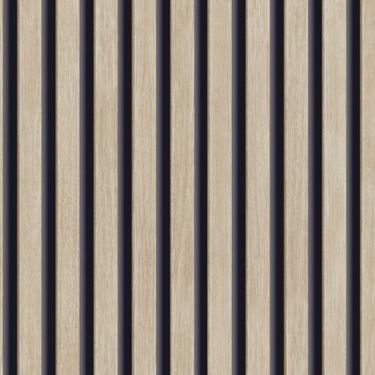 Imagem de Papel de Parede Ciara Ripado Bege A63601