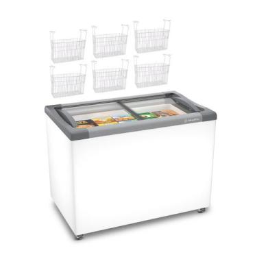 Imagem de Kit - Freezer Horizontal Tampa de Vidro 230 Litros Nf30 - Metalfrio 22