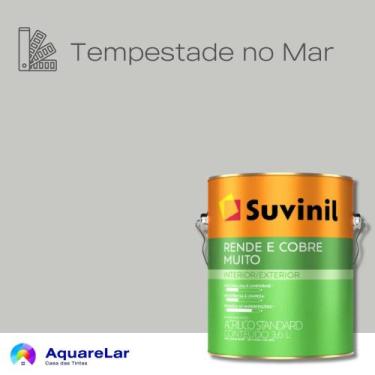 Imagem de Rende & Cobre Muito Suvinil Fosco 3,2L, TEMPESTADE NO MAR