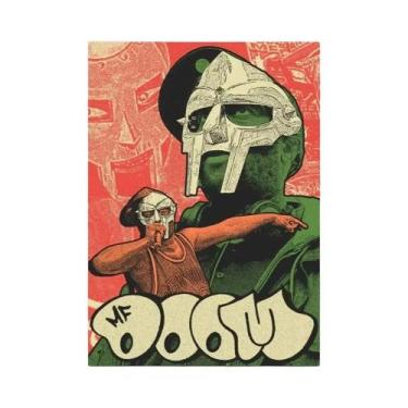 Imagem de Pôster Em Tela HD Da Capa Do Álbum De Música MF DOOM Para Decoração De