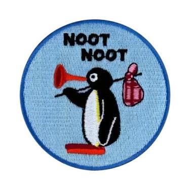 Imagem de Patch Bordado Engraçado De Desenho Animado, Termocolante Ou Para Costu