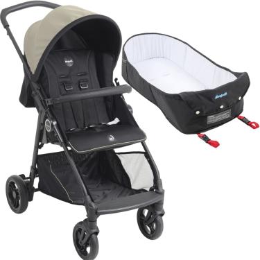 Imagem de Carrinho de Bebe Passeio com Ninho Moises Burigotto Lui 22 Sand