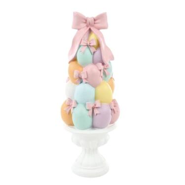 Imagem de Arvore De Pascoa De Mesa Tea Party Ovos C/ Laço 31cm 1067844