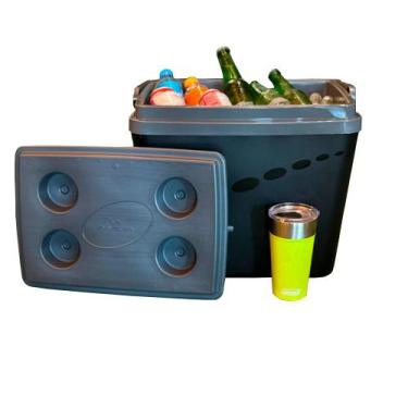 Imagem de Copo termic coleman + brinde caixa pop 32l light green/preto - INVICTA