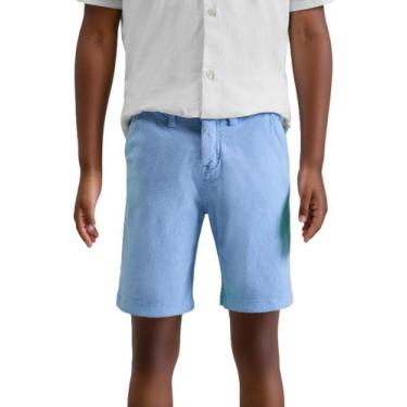 Imagem de Bermuda Sarja Alfaiataria Reserva Mini, Azul claro, 08