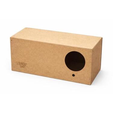 Imagem de Ninho De Reprodução Para Calopsita E Periquito Mdf - Mimos Pet