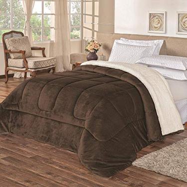 Imagem de Bia Enxovais Everest Coberdrom, Marrom (Tabaco), Casal, 2.40 x 2.10 m