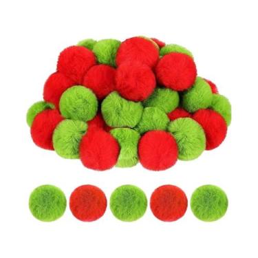 Imagem de Enfeites De Natal Em Pelúcia De 6cm, 12 Ou 24 Peças, Decoração Para Ár