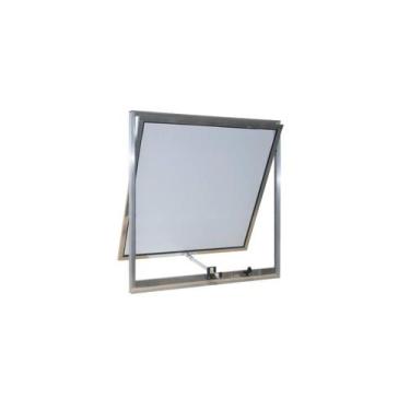 Imagem de Vitro Projetante Alumínio Brilhante 60X80 Vidro Mini Boreal Brecorimo