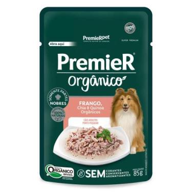 Imagem de Sachê PremieR Orgânico Cães Adultos Frango,Chia e Quinoa 85g