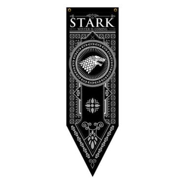 Imagem de Tapeçaria para pendurar na parede Stark Winter Is Coming 100x150cm - t
