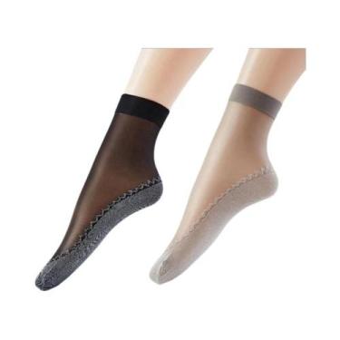 Imagem de Meias Femininas Ultrafinas De Renda Respirável, 10 20 Pares, Meias Cur