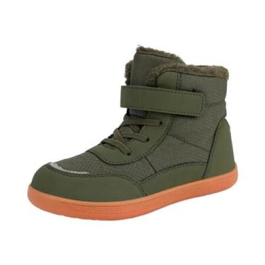 Imagem de Botas De Inverno Para Crianças Com Bico Largo E Estilo Barefoot, Tênis