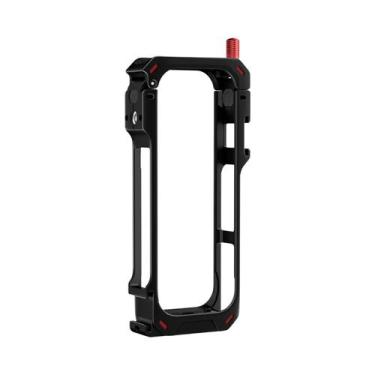 Imagem de Gaiola De Metal Insta360 X5 Com Suporte Cold Shoe E Acessórios De Prot