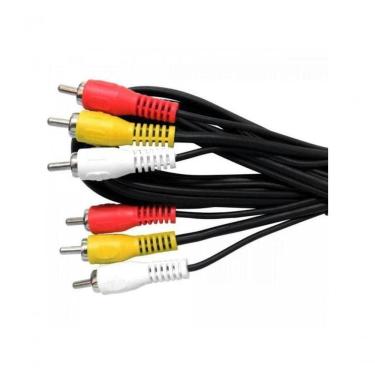 Imagem de Cabo 3 Rca × 3 Rca Coaxial 1.8m Storm Pct -10