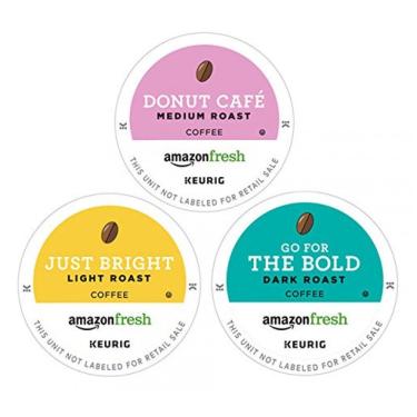 Imagem de Fresh Cápsulas de Café, 3 Sabores Compatível com Keuring, 60 Unidades, FRESH, Branco