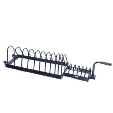 Imagem de Suporte com roda para anilhas horizontal - RAE FITNESS, Unico