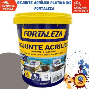 Imagem de Rejunte Acrílico Platina 1Kg - Fortaleza