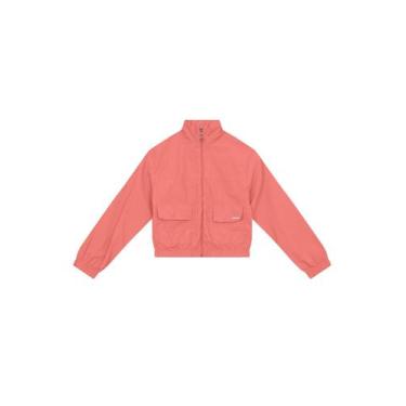 Imagem de Jaqueta infantil menina em microfibra Brandili, 8, Vermelho