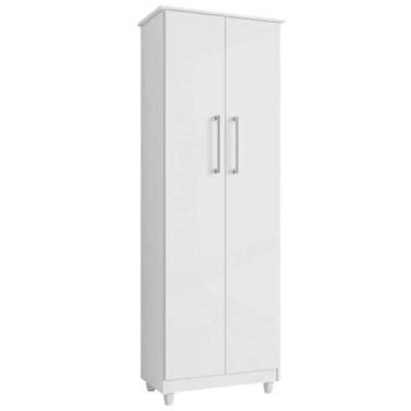 Imagem de Armário Multiuso Nina 2 Portas Rud Rack Cor Branco, Branco