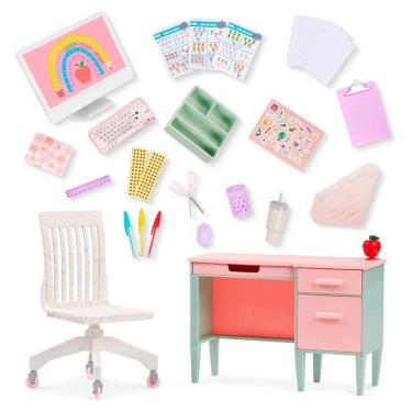 Imagem de Conjunto De Mesa Escolar Aula Começando Our Generation