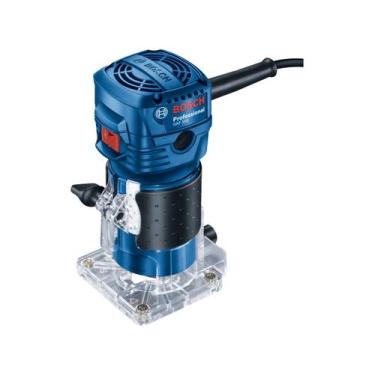Imagem de Tupia Laminadora 550W Pinça 6mm e 1/4" GKF550 Bosch 127V, 110V