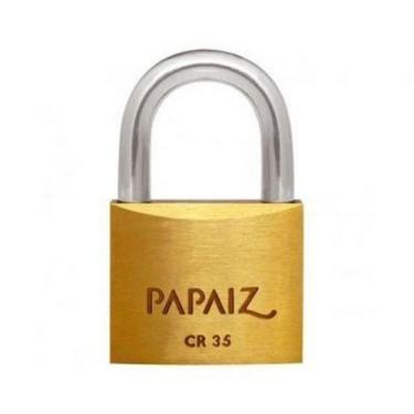 Imagem de Cadeado Papaiz 35mm (7891194310173) - Fernando representante fabrica