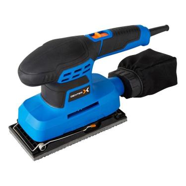 Imagem de Lixadeira Orbital Pro 200w 220v Com Coletor - Dexter Amarelo