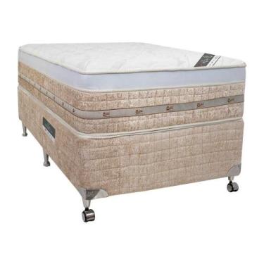 Imagem de Cama Box + Colchão Castor Solteiro Premium Gel One Face 88x188x59cm - 