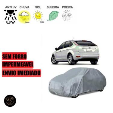 Imagem de Capa Automotiva para cobrir Carro FOCUS HATCH SEM FORRO M - Impermeáve